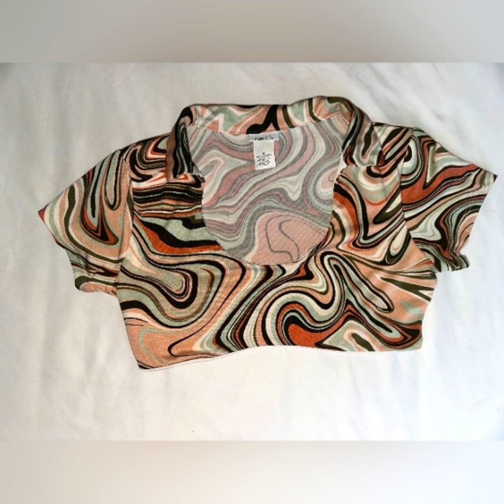 Marble Pattern Top